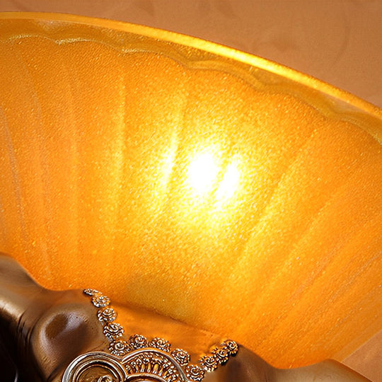 Cartoon Resin Elephant Shape European-Style Wall Lamp