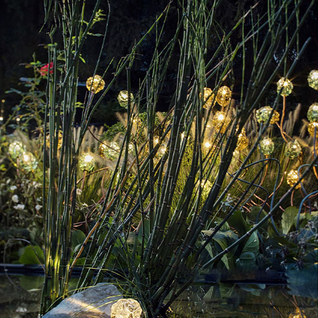 Outdoor Flower Bud LED Lawn Lights – Apple & Grape Designs