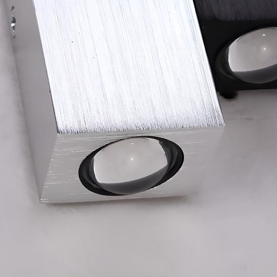 Rectangular LED Up and Down Lights Modern Wall Washer Light