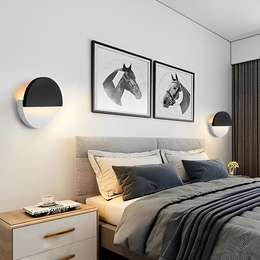 Creative Circular 350° Rotatable LED Nordic Wall Sconce