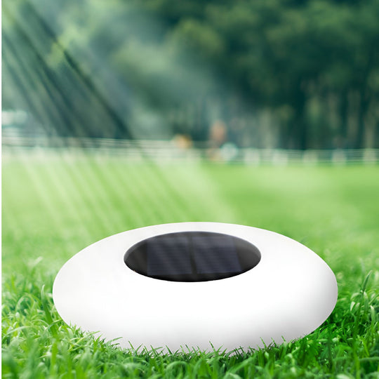 Enchanting RGB Solar Powered Pool Lights Waterproof Outdoor LED Round Lamps