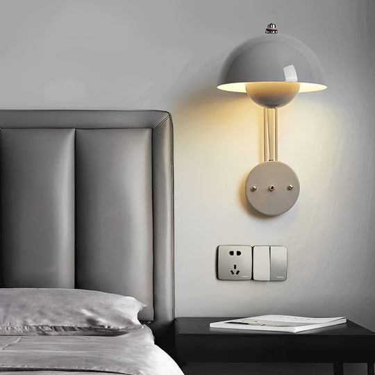 Circular Three Step Dimming Nordic Wall Lamp