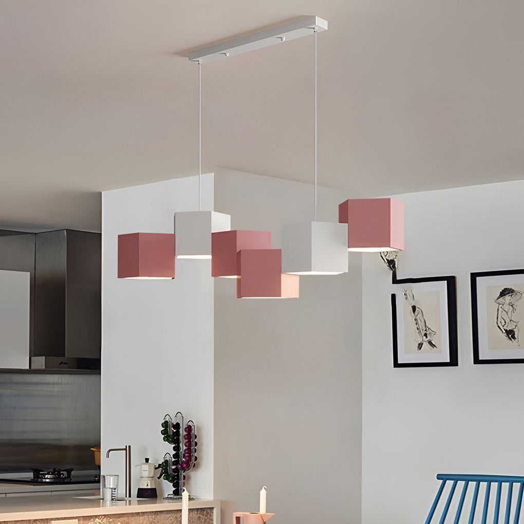 Creative Geometric LED Industrial Style Chandelier Pendant Light