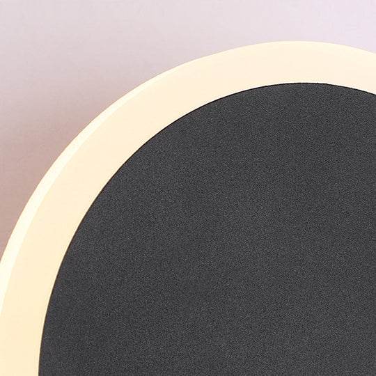 Round Rotatable Modern LED Wall Lamp