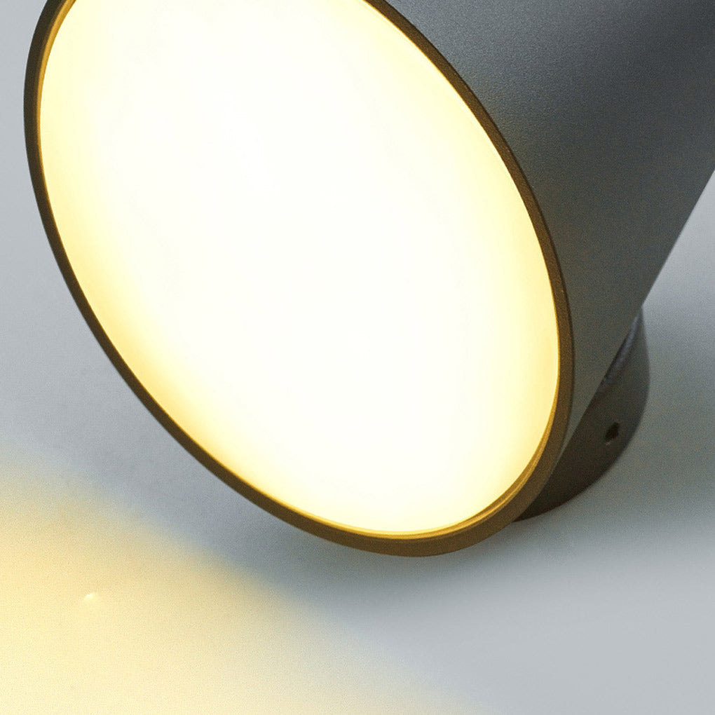 Cone Shape LED Waterproof Modern Outdoor Wall Lamp