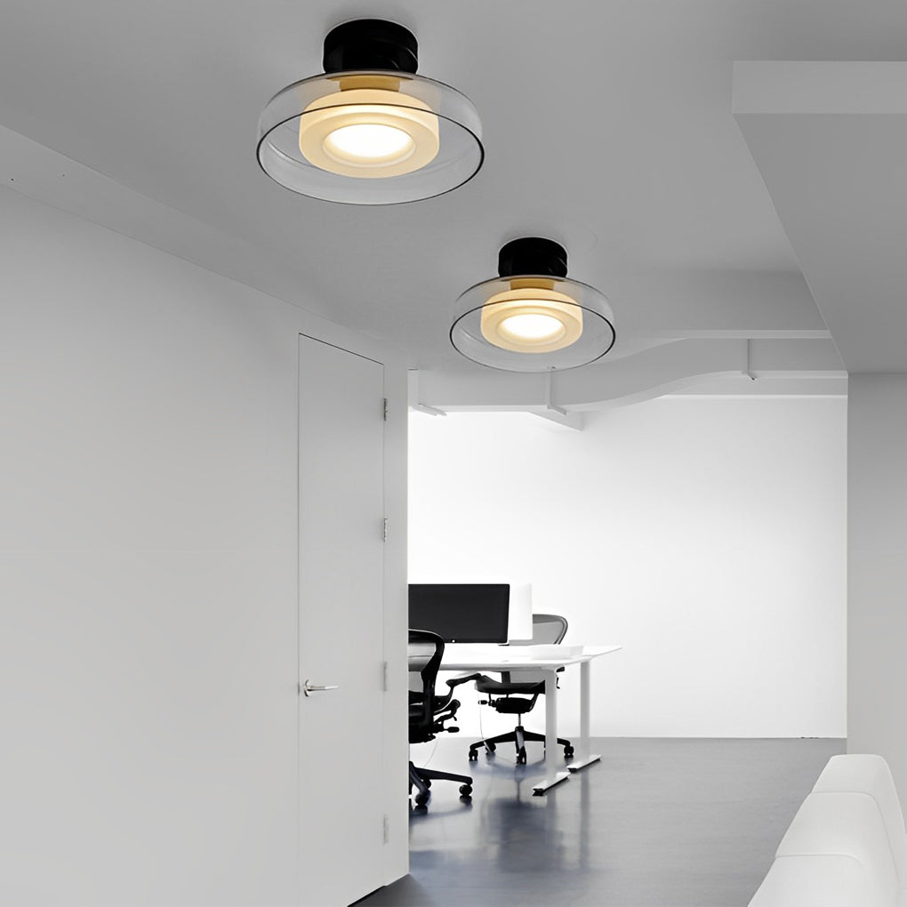Creative Round Glass Post-Modern LED Wall Lamp