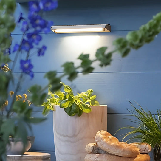 Rectangular Adjustable Waterproof LED Solar Wall Lamp