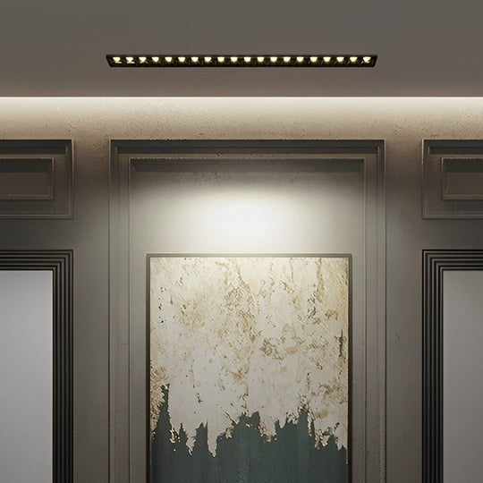 Linear Trimless – Recessed Magnetic COB LED Downlight for Modern Homes and Commercial Spaces