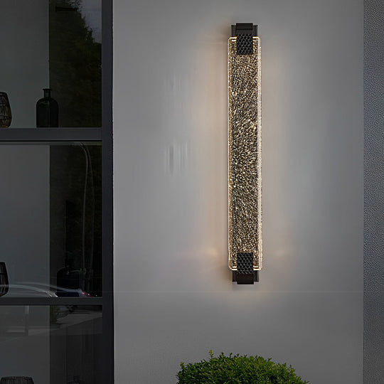 Crystal Bubbles LED Wall Light with 3-Step Dimming
