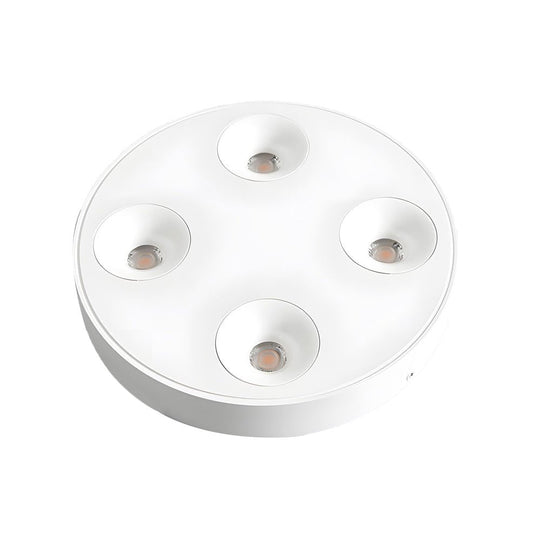 9.1-Inch Peg 4-Light LED Flush Mount Ceiling Light