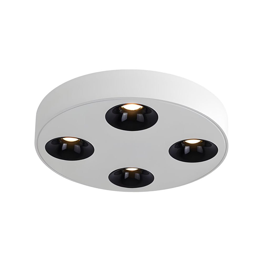 9.1-Inch Peg 4-Light LED Flush Mount Ceiling Light