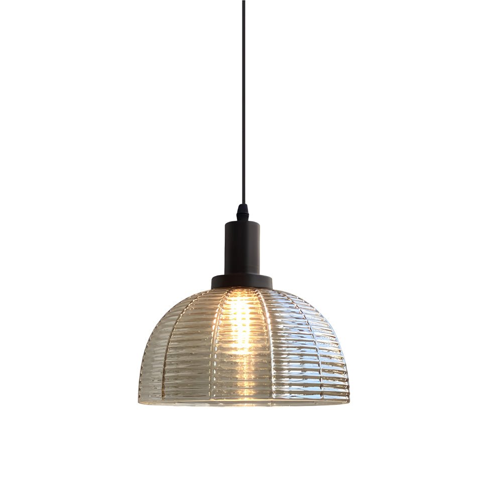 Vintage Glass Dome Pendant Light – 1 Head
