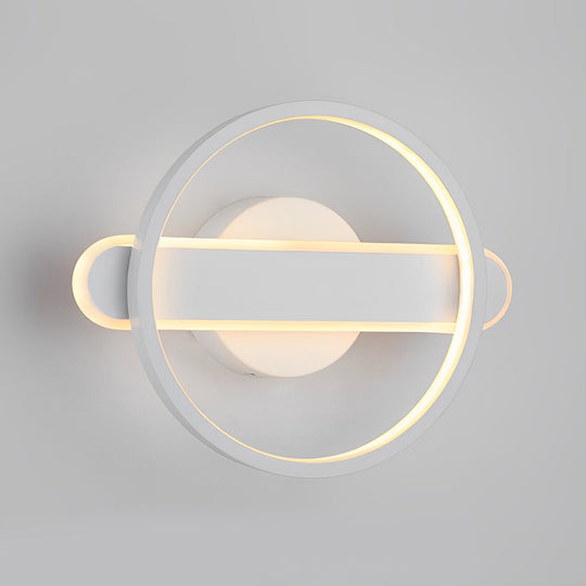 Circular Strip Modern Minimalist LED Wall Lamp