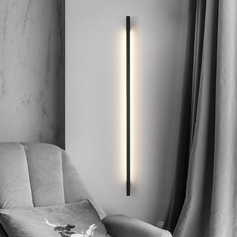 Minimalist Strip LED Wall Lamp with 3-Step Dimming