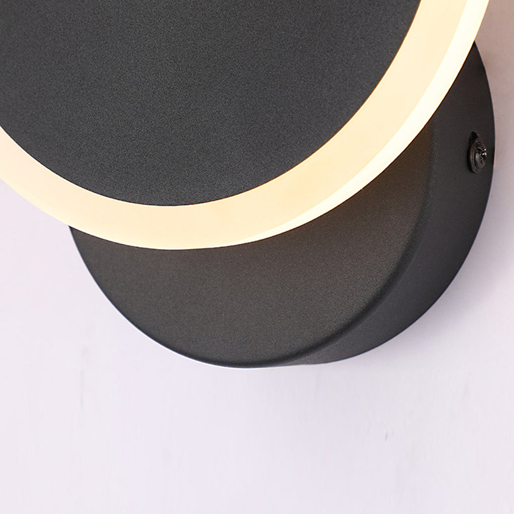 Round Rotatable Modern LED Wall Lamp