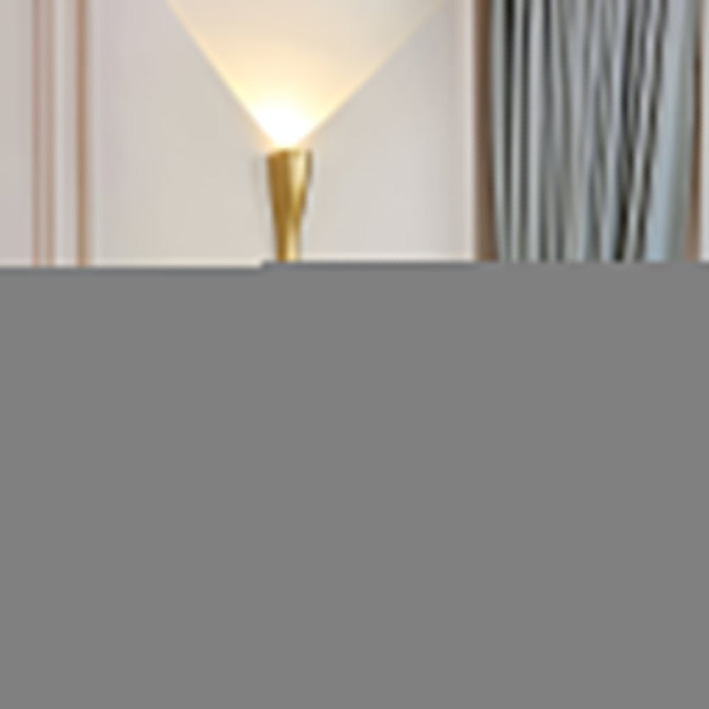 Electroplated Metal LED Wall Sconce with Up and Down Lighting