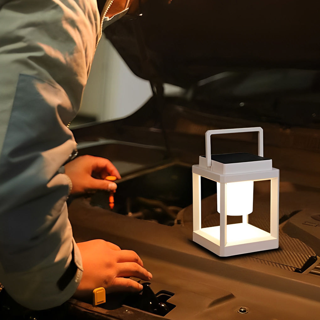 Portable Multifunctional Solar USB Lantern Waterproof Outdoor LED Light