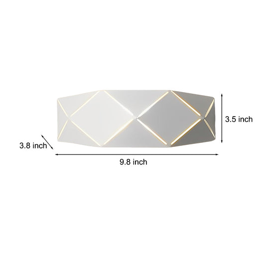 Minimalist Creative Geometric Iron Acrylic Wall Light
