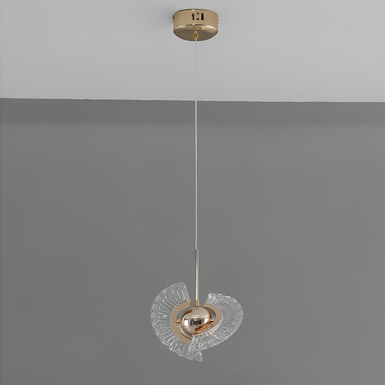 Creative Circle Anodized Acrylic LED Modern Pendant Light
