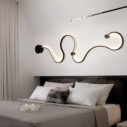 Battery Operated Round LED Hanging Metal Wall Clock