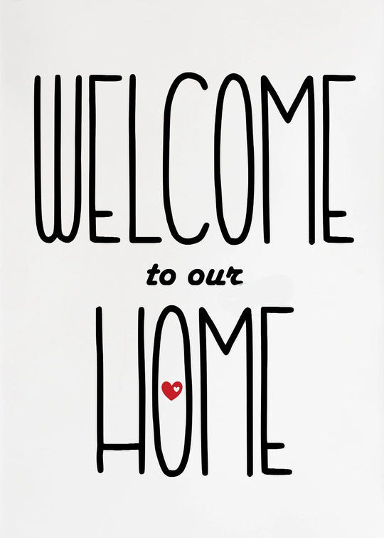 Ciao Minimal Typographic Canvas Wall Art Print