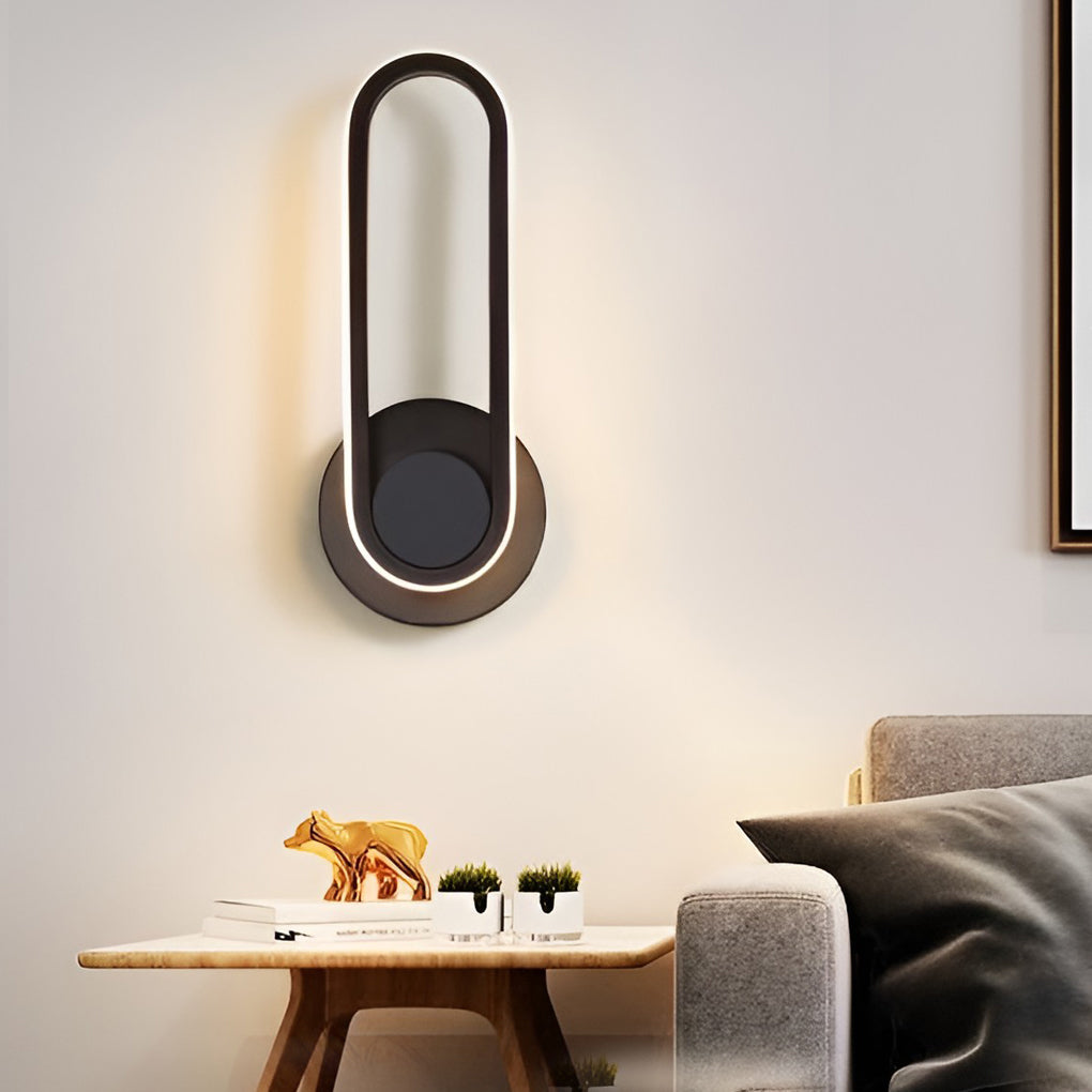 330° Rotatable Rounded Rectangular LED Nordic Wall Lamp