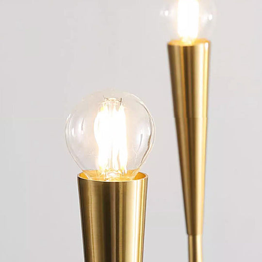 6/9-Light Retro Candlelight Three Step Dimming LED French Style Chandelier
