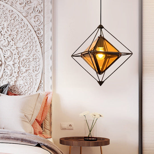 Creative Geometric Glass Modern Minimalist Island Pendant Light