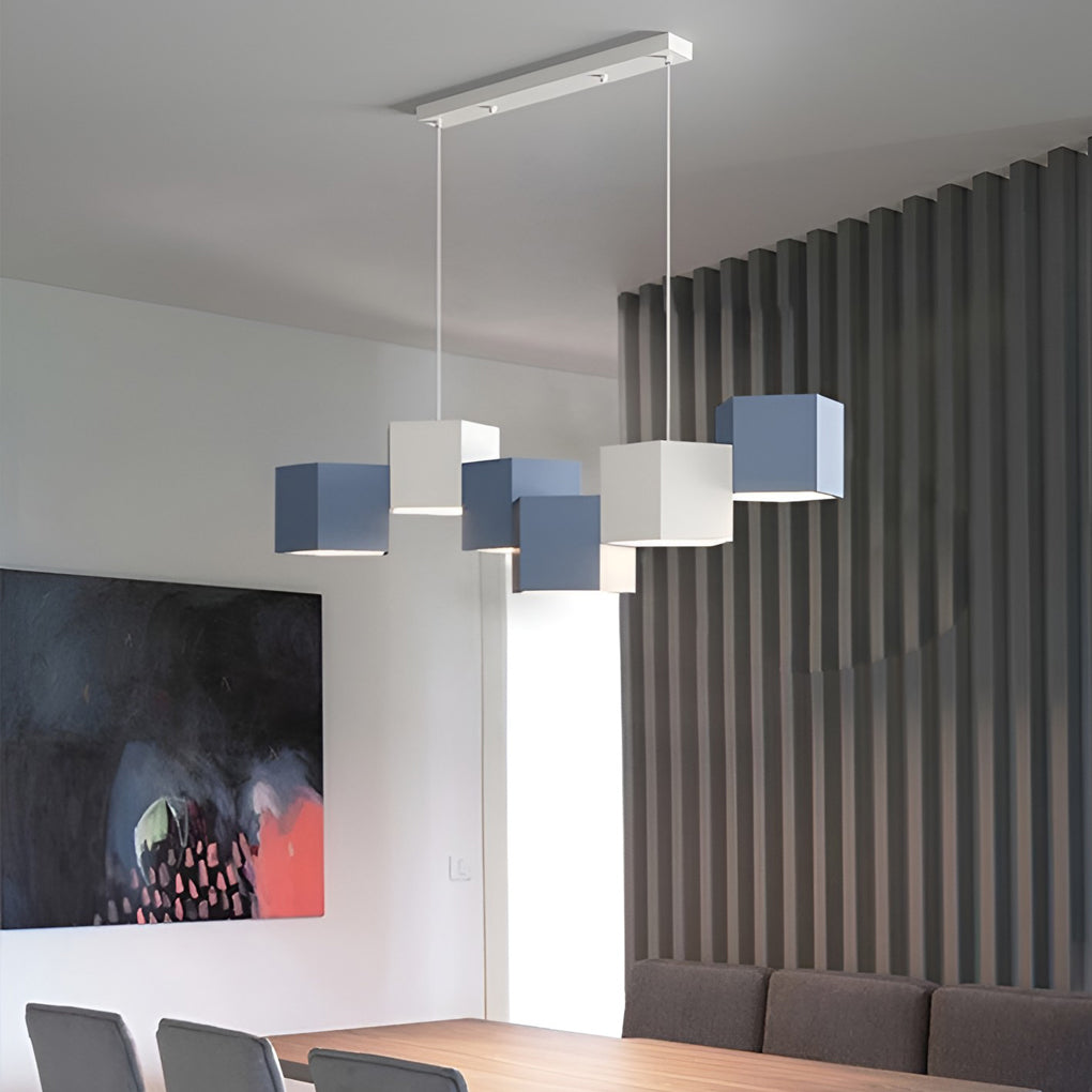 Creative Geometric LED Industrial Style Chandelier Pendant Light