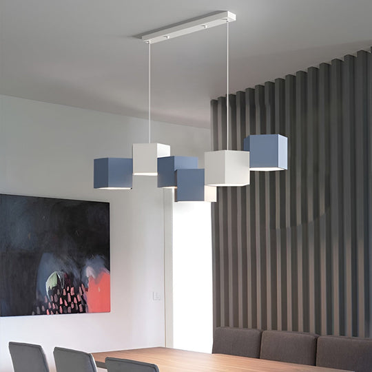 Creative Geometric LED Industrial Style Chandelier Pendant Light