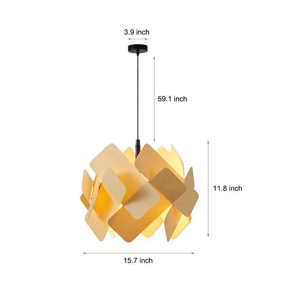 Creative Art Designer Acrylic Nordic Pendant Light Hanging Fixture