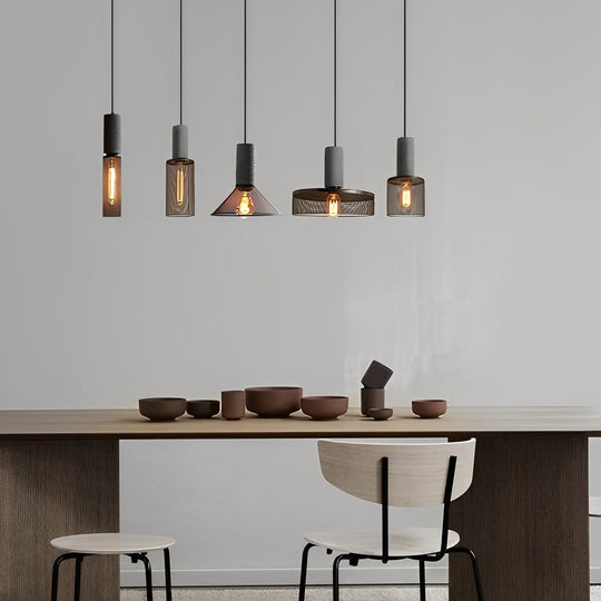 Creative Metal Meshed Black Industrial Style Pendant Light Chandelier