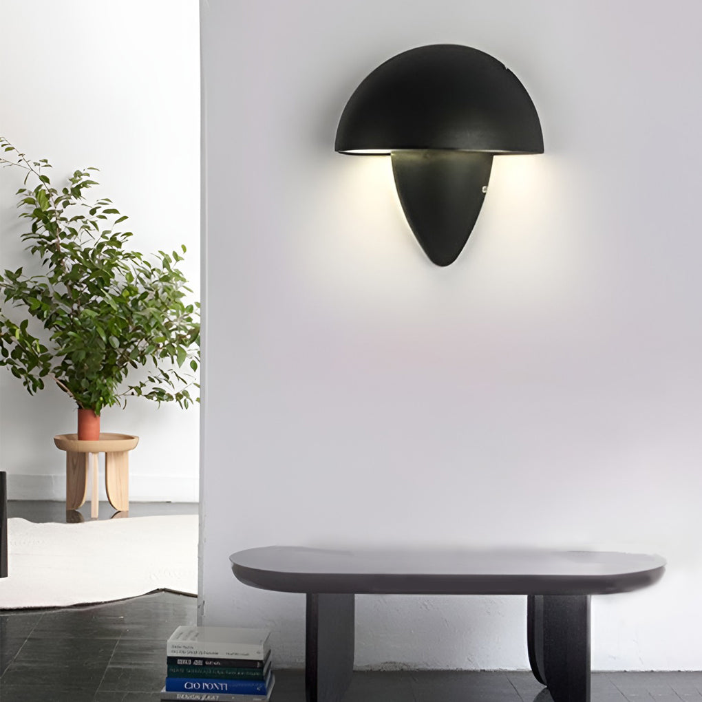 Mushroom Shaped Waterproof LED Outdoor Wall Lamp