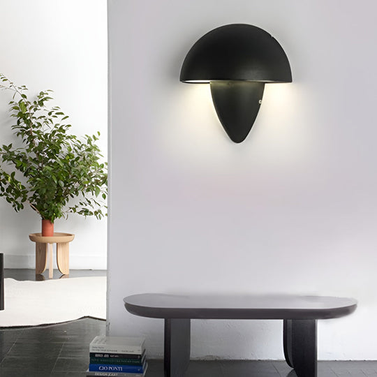 Mushroom Shaped Waterproof LED Outdoor Wall Lamp