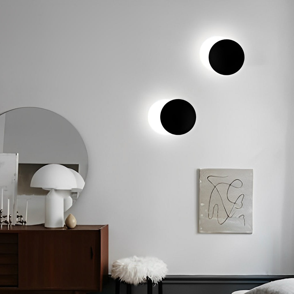 360° Rotatable Round Modern LED Wall Lamp