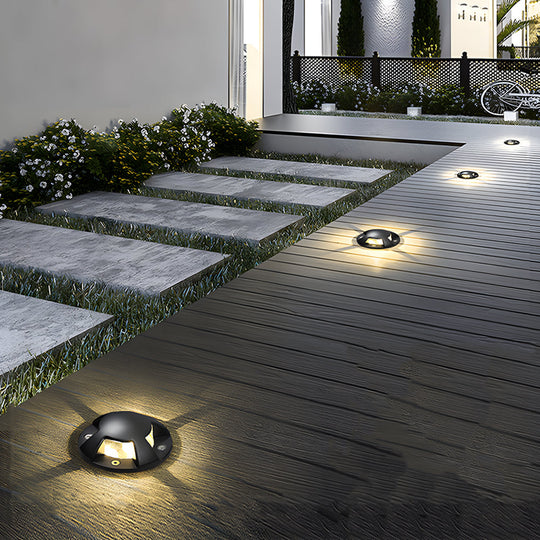 Horizontal LED Deck and Stair Ground Light Waterproof