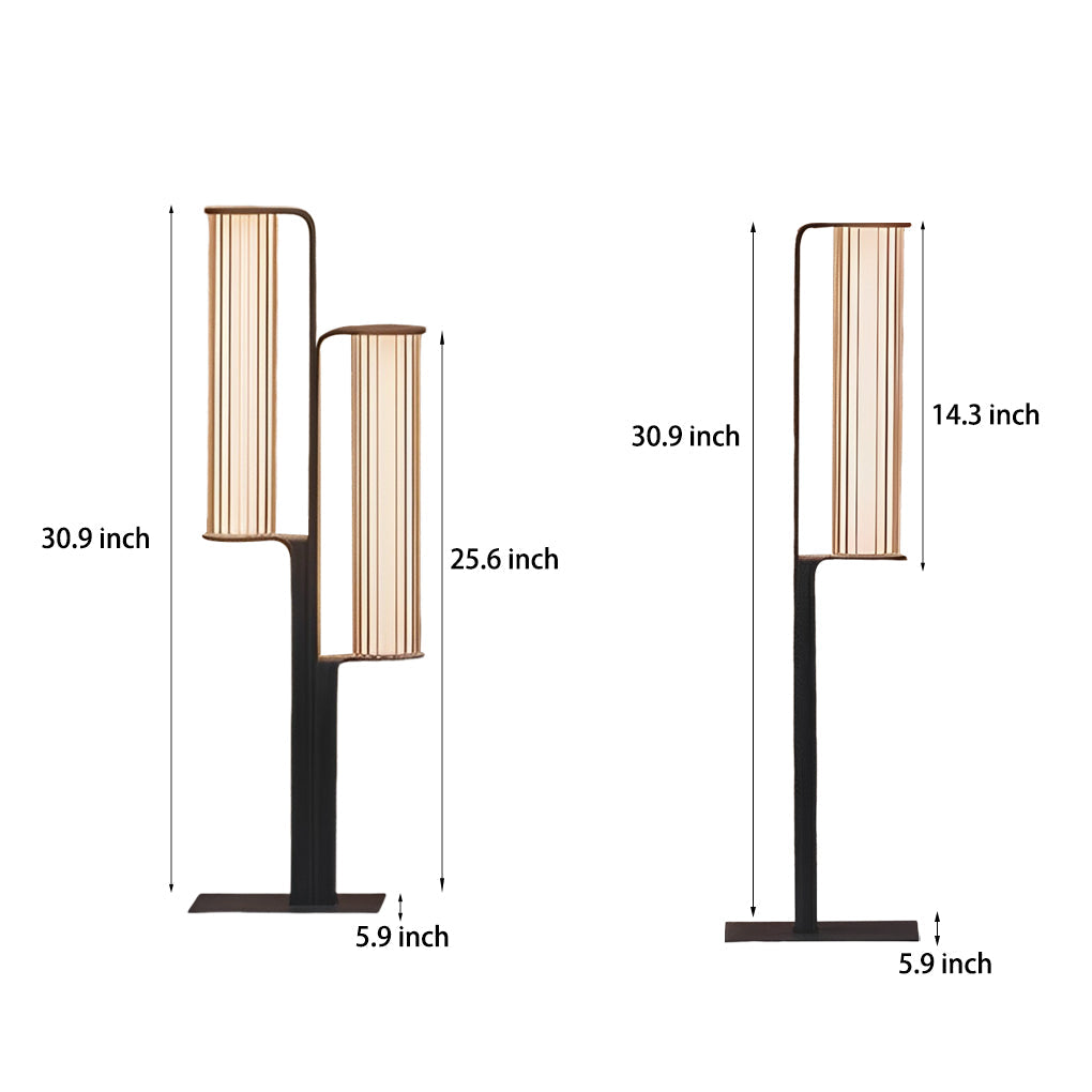 Back-to-Back Dual Cylinder LED Pathway Lights