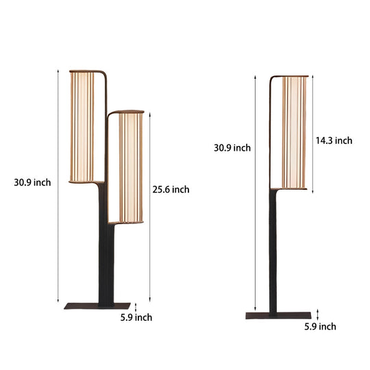 Back-to-Back Dual Cylinder LED Pathway Lights