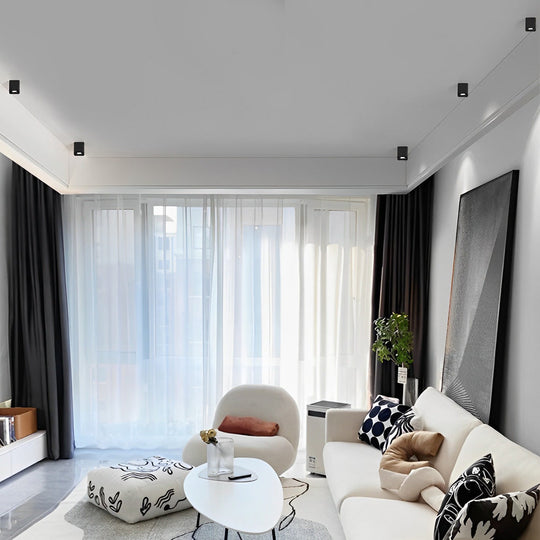 Square Adjustable – Three-Step Dimming LED Ceiling Grille Light