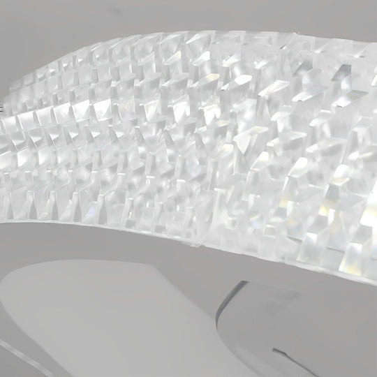 Round Inverter Mute LED Dimmable Bladeless Ceiling Fan with Remote