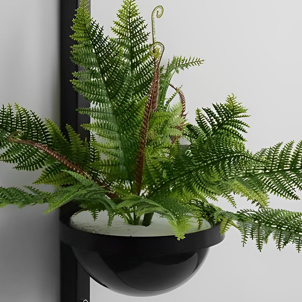 Creative Flowerpot Outdoor Wall Light
