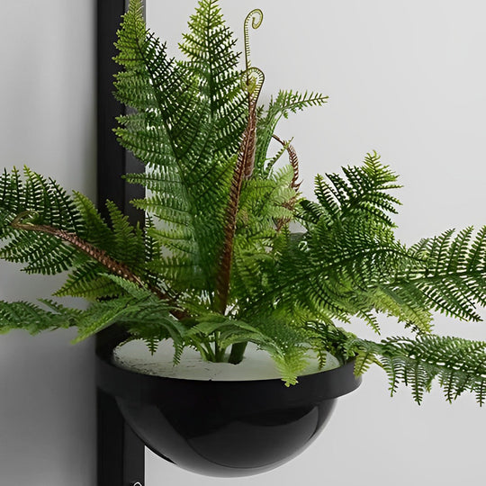 Creative Flowerpot Outdoor Wall Light