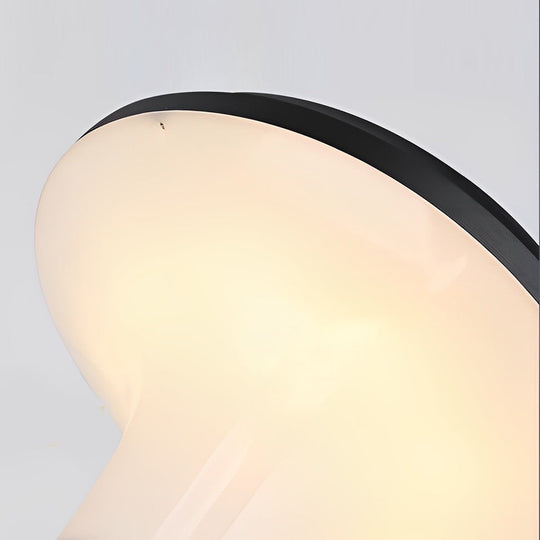 Round Flower LED Waterproof Modern Solar Wall Lamp