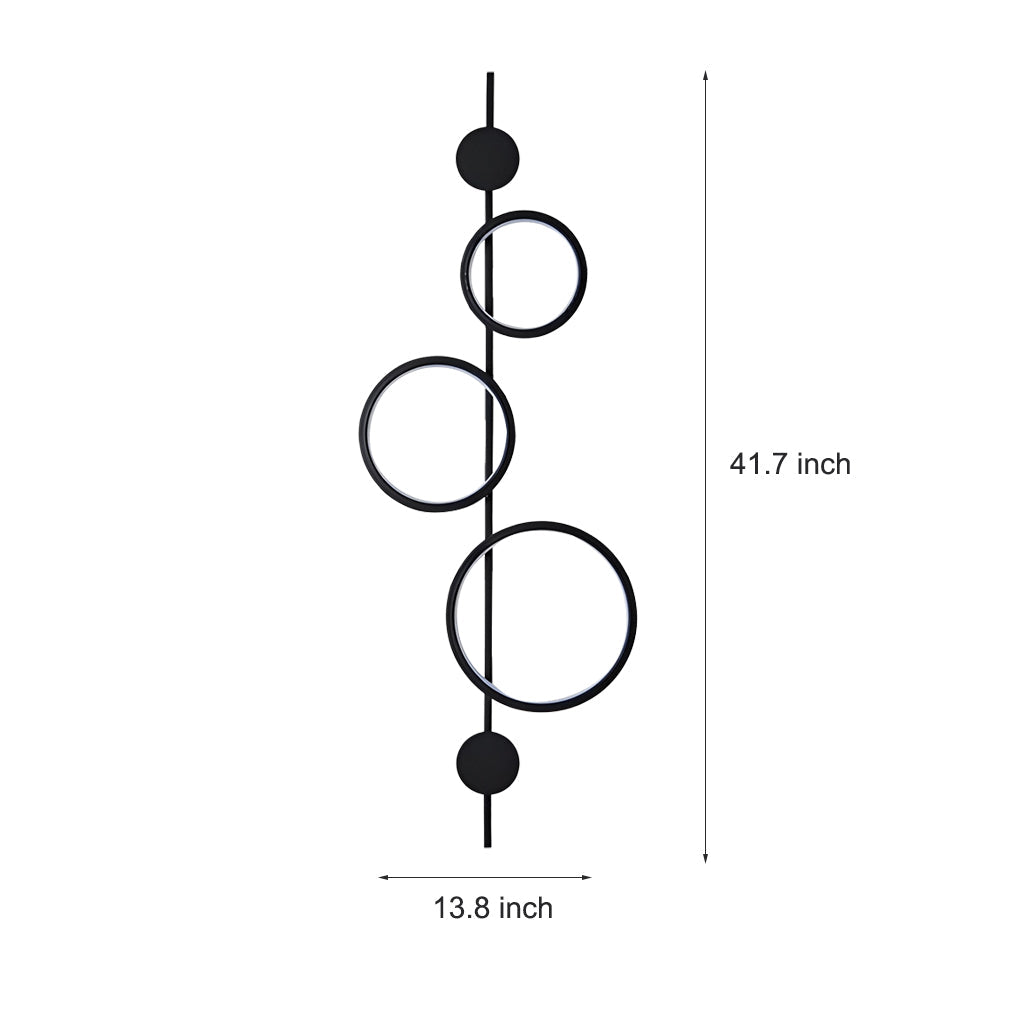 Circles Strips Creative LED Modern Wall Lamp