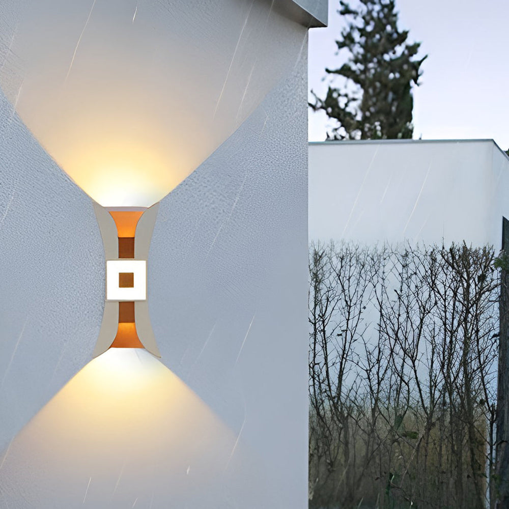 Creative LED Up and Down Outdoor Wall Washer Sconce Waterproof