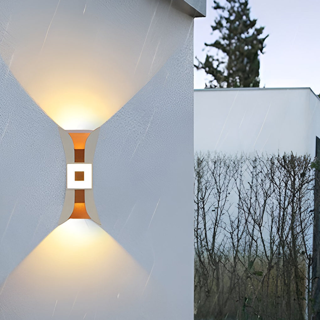 Creative LED Up and Down Outdoor Wall Washer Sconce Waterproof