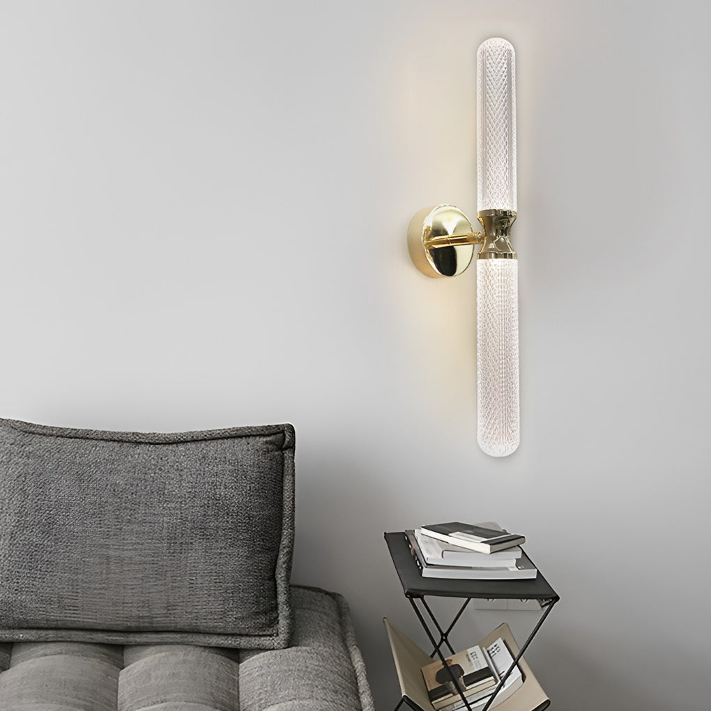 Minimalist Strip LED Wall Sconce with 3-Step Dimming