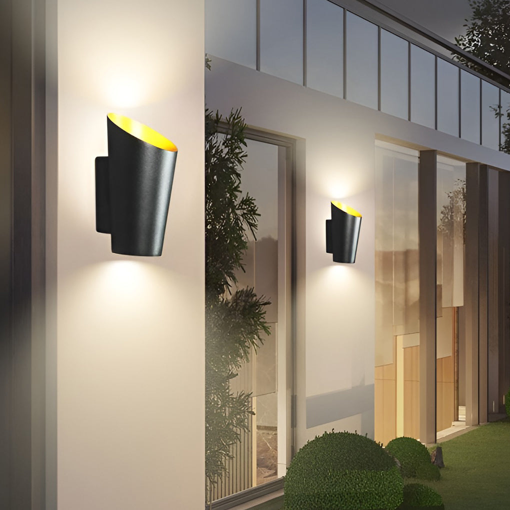 Cylindrical Waterproof 10W LED Up and Down Wall Lamp