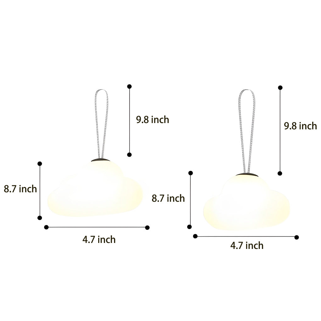 Waterproof Clouds Creative USB Rechargeable Outdoor Hanging Light