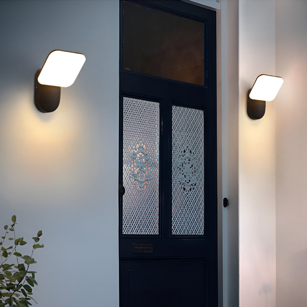 Square LED 12W Outdoor Waterproof Wall Sconce